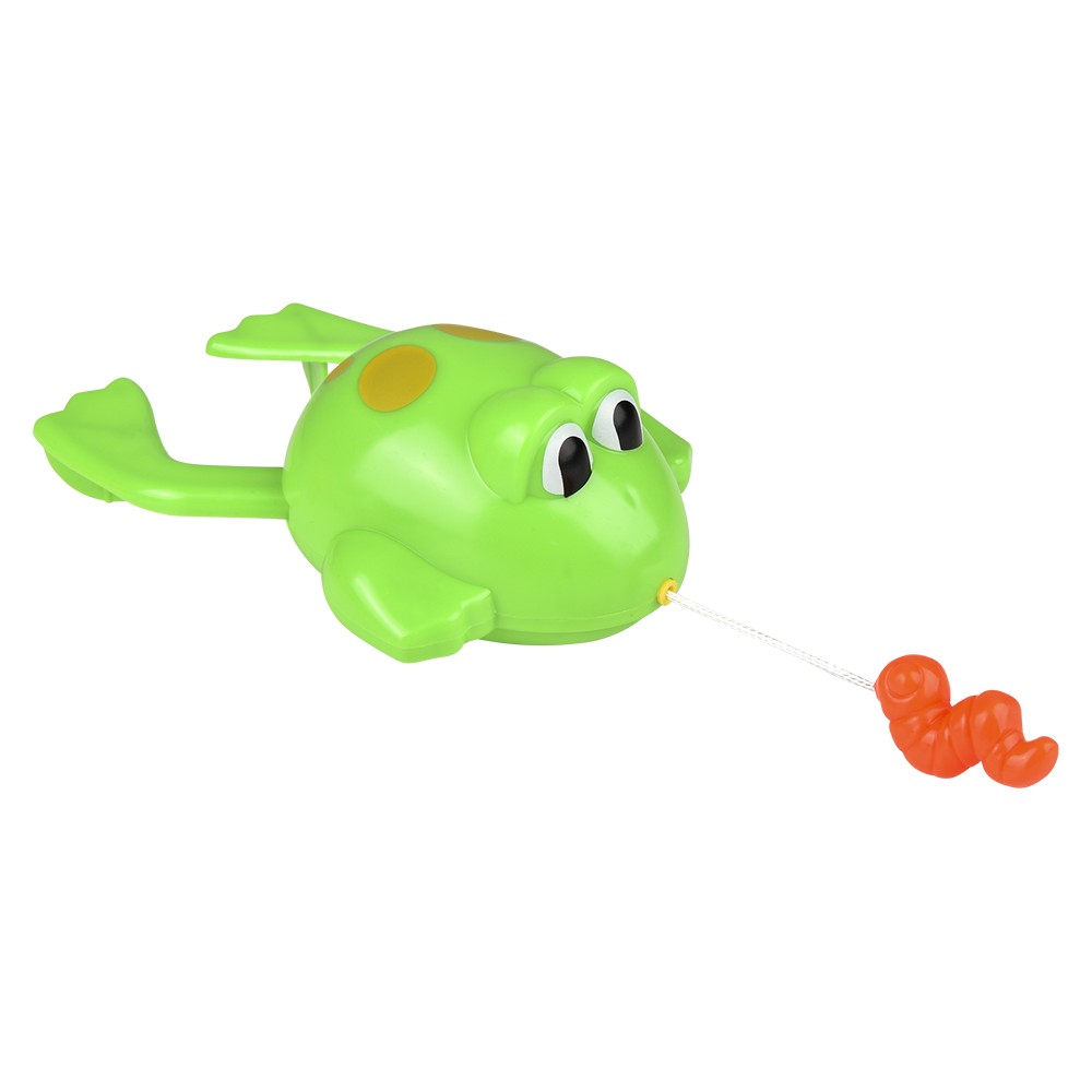 Pull-String Frog Bath Toy (12 Pc Display)