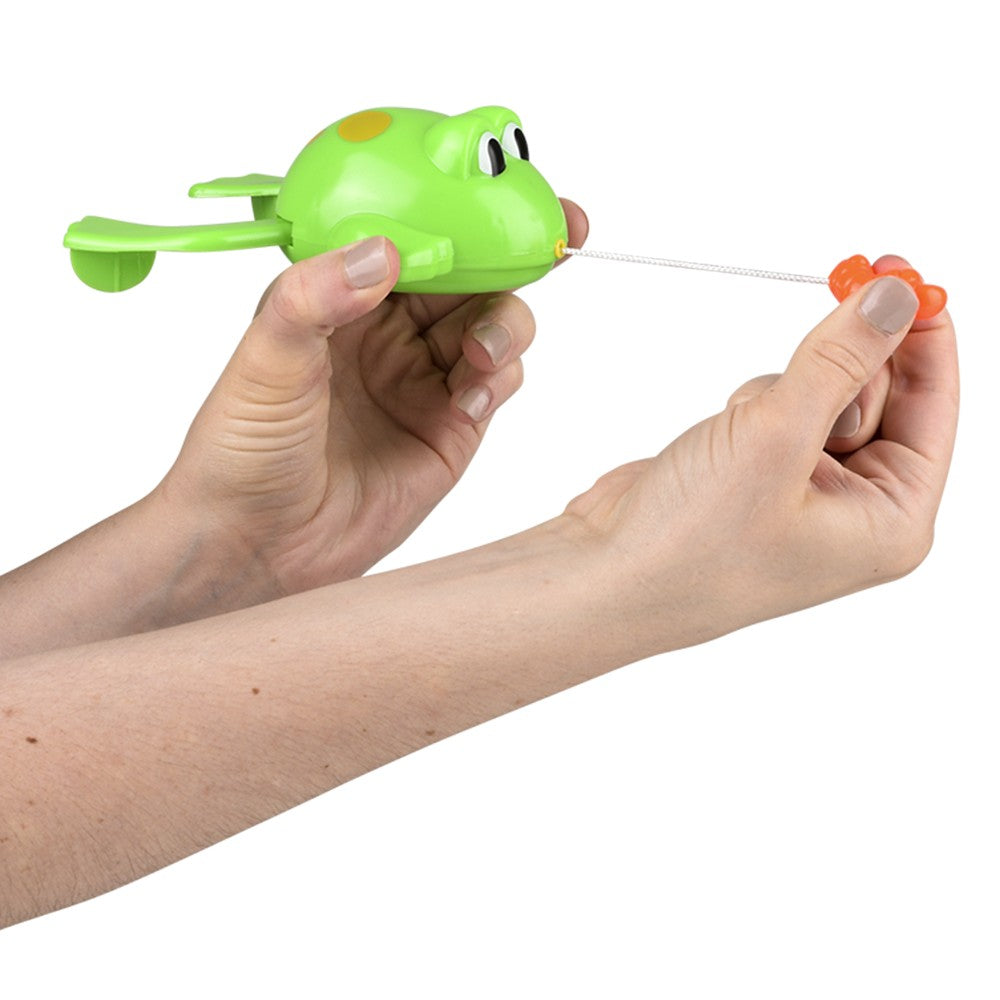 Pull-String Frog Bath Toy (12 Pc Display)