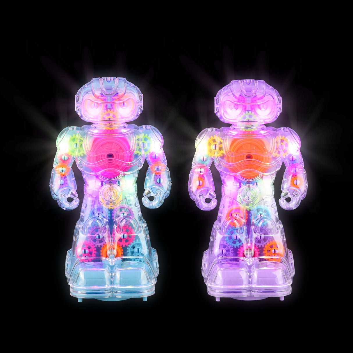 Light-Up Gear Robot 8.5"