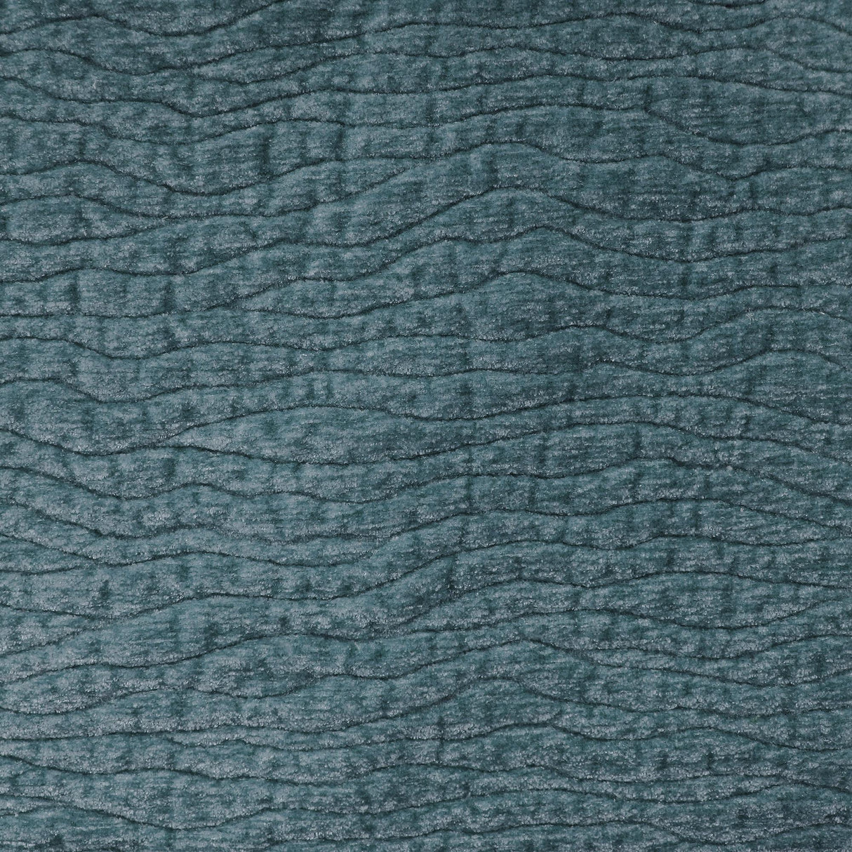 Tyson Embossed Animal Skin Chenille Fabric - Wave Embossed Texture, 55" Width (1 Yard)