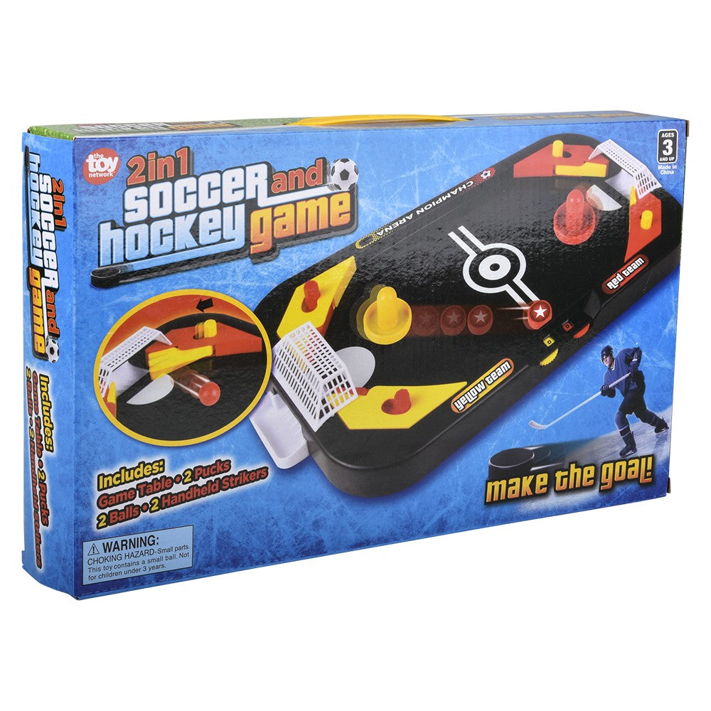 Tabletop Game Two-In-One Soccer & Hockey