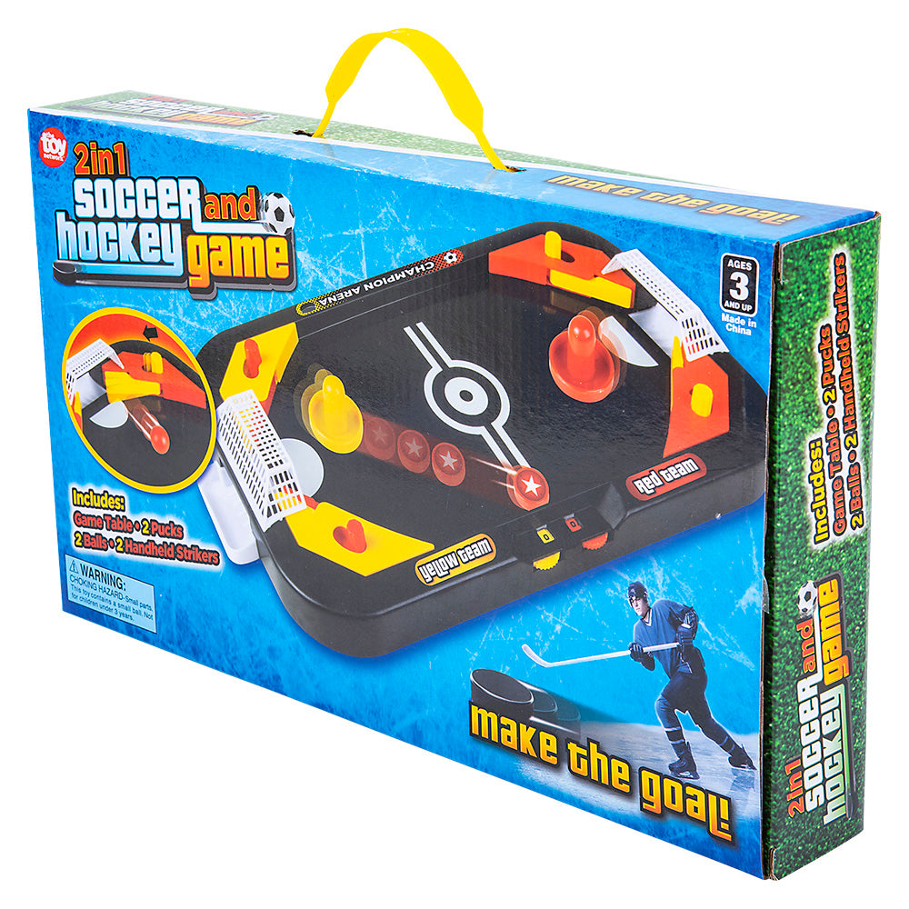 Tabletop Game Two-In-One Soccer & Hockey