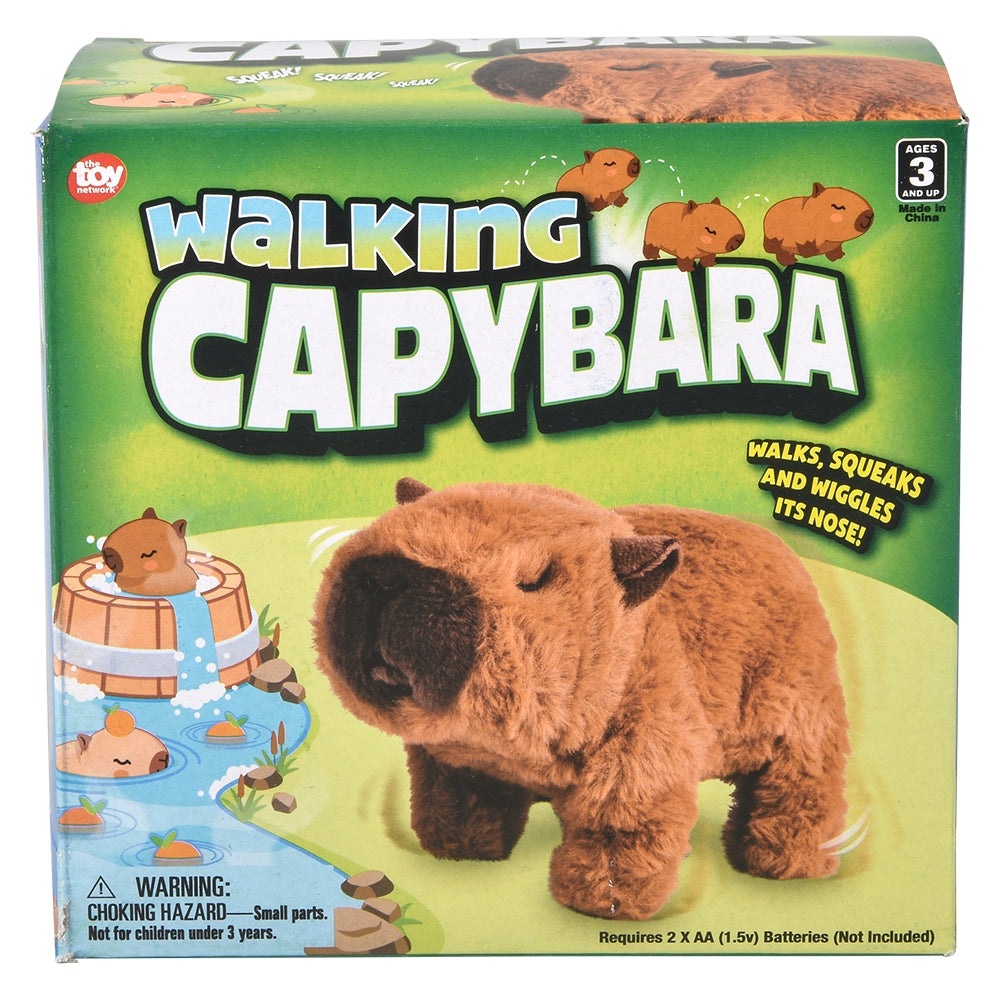 Walking Capybara Toy 6.25"
