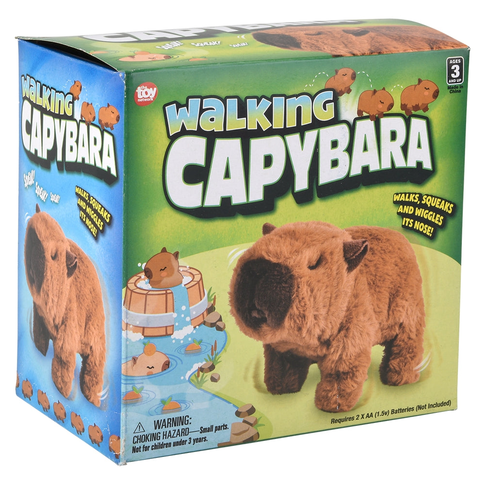 Walking Capybara Toy 6.25"