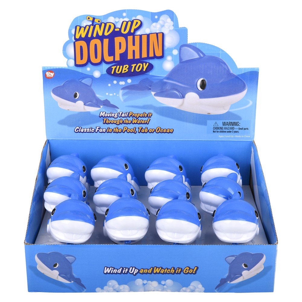 Wind Up Dolphin (12 Pc Display)