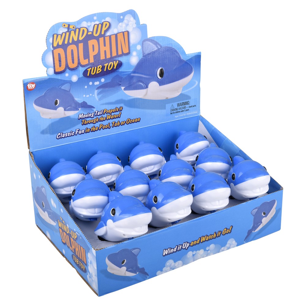 Wind Up Dolphin (12 Pc Display)