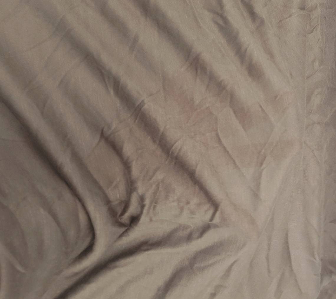 Silk Modal Jersey Taupe
