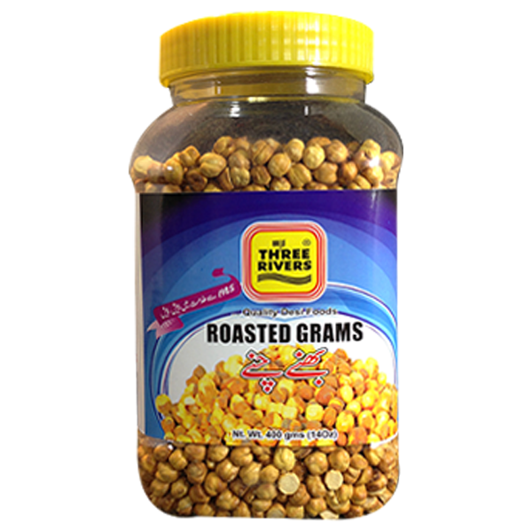 Three Rivers Roasted Grams 400 Gm