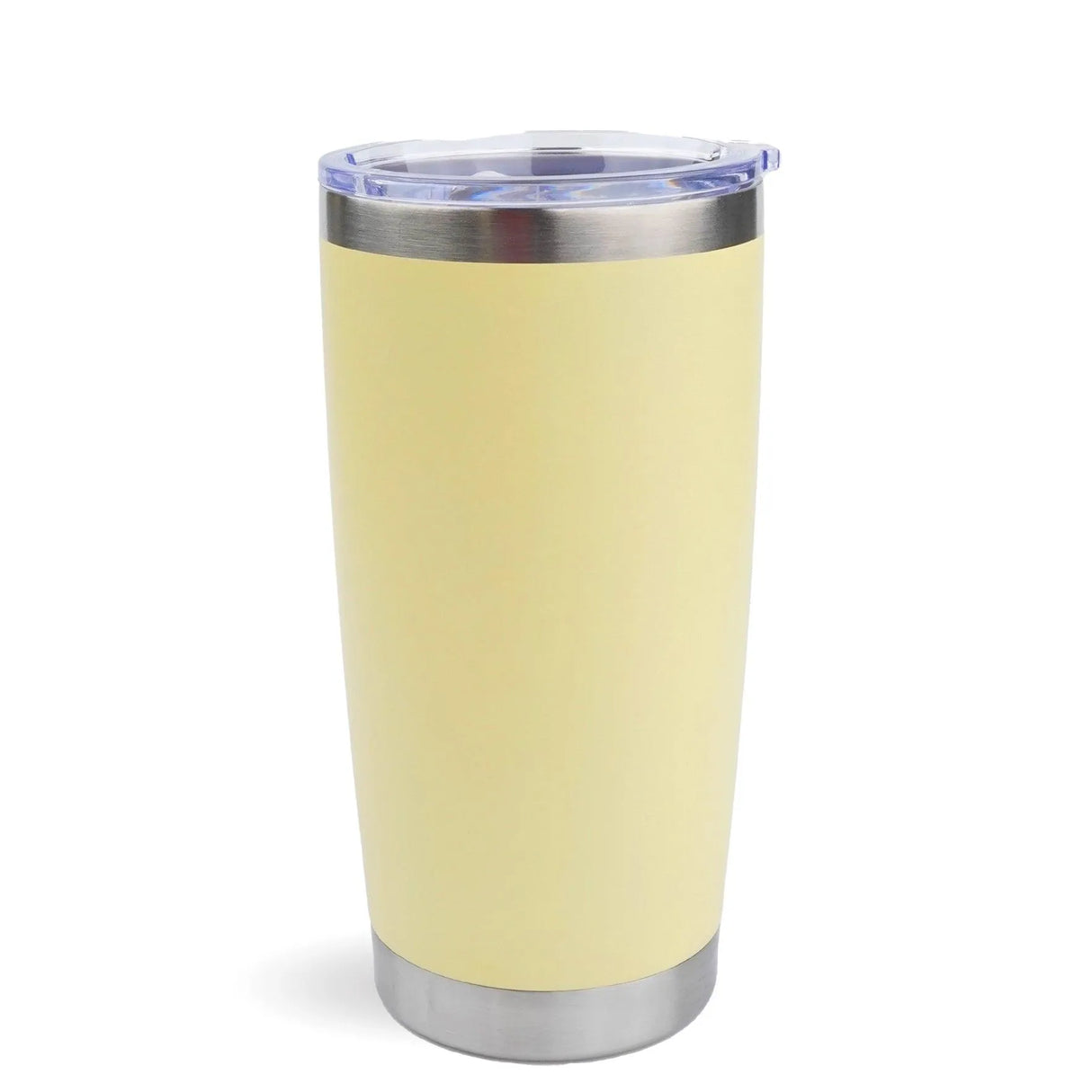 20 oz Travel Tumbler - Light Yellow