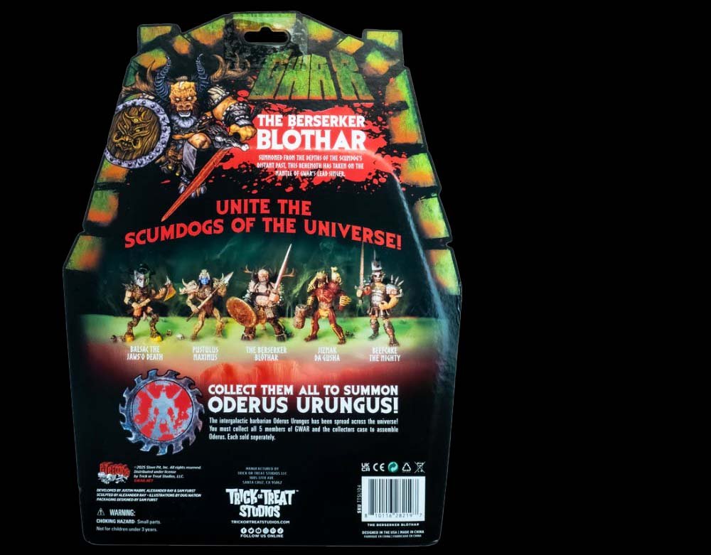 GWAR - Blöthar the Berserker - 5" Action Figure