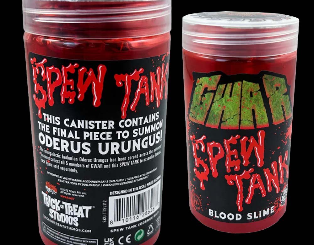 GWAR - Spew Tank - Blood Slime with Oderus Urungus - Head and Torso !