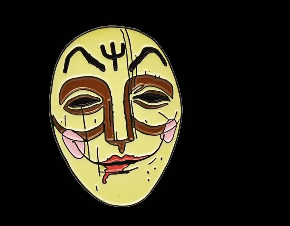 Krampus - Dark Elf Gluggagaegir - Window Peeper - Enamel Pin
