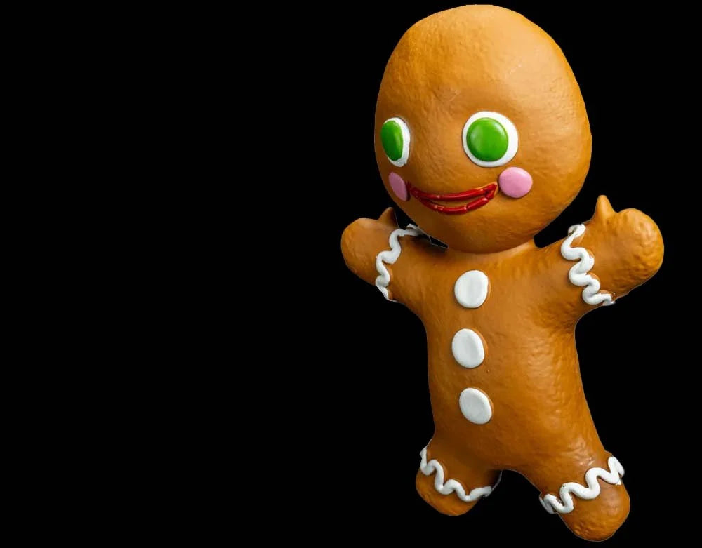 PREORDER Krampus Gingerbread Men (3-Pack) - Deluxe Foam Latex Props