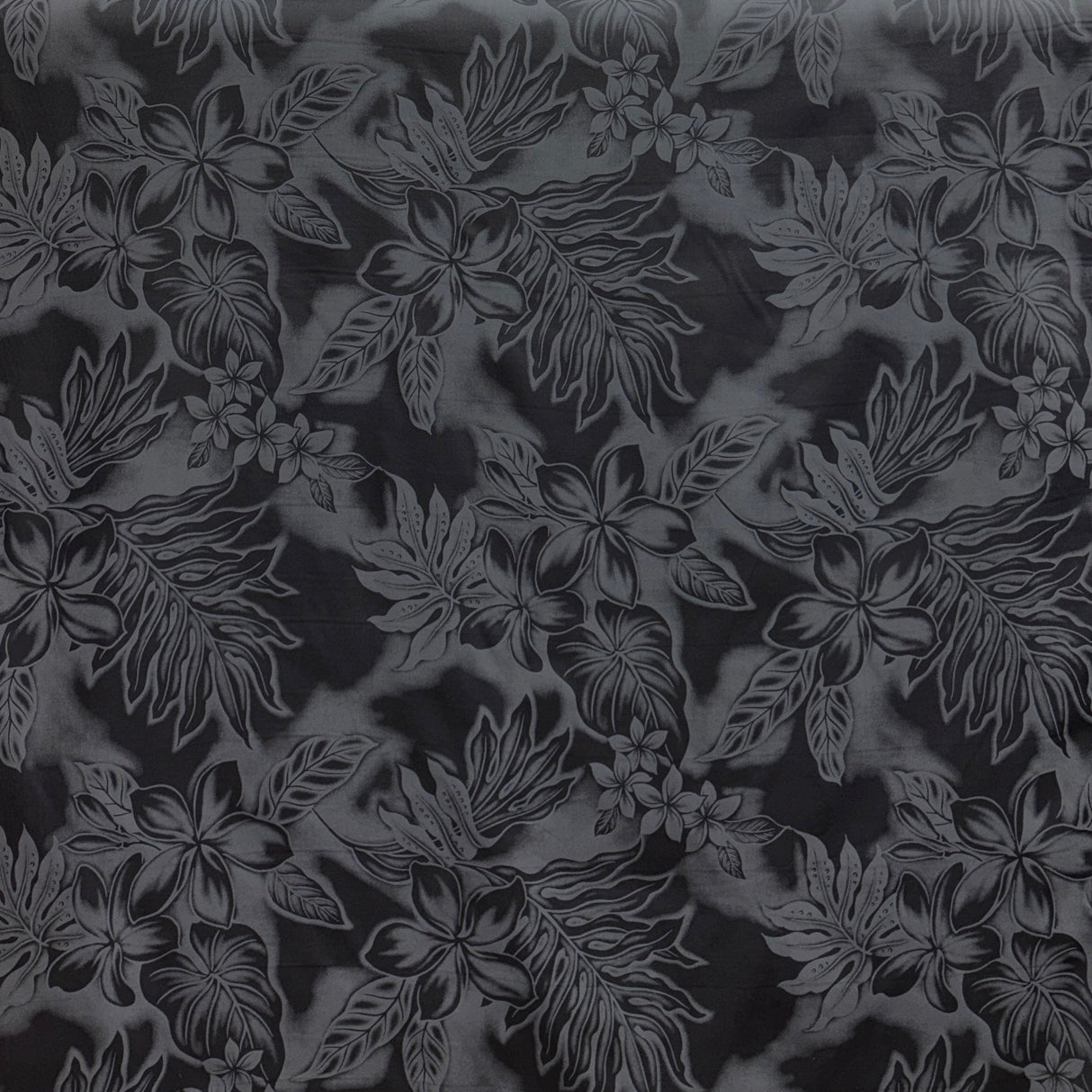 Tropical Floral Haze Poly Cotton Fabric - Tropical Floral Print, 45" Width (1 Yard)