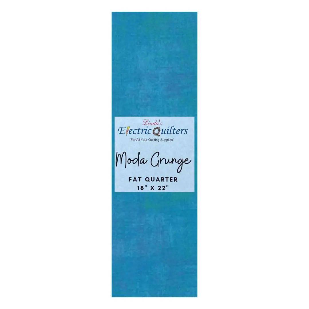 Cotton Fat Quarter Turquoise Moda Grunge 18 x 22