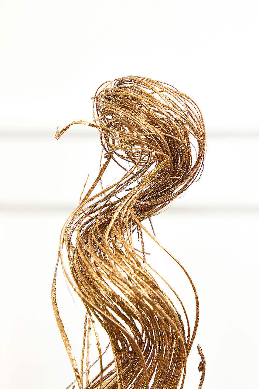 22 " Coco Curly Ting Ting Bundle Of 50 - Gold