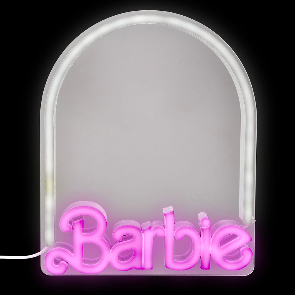 Barbie LED Neon Mirror Wall Mountable