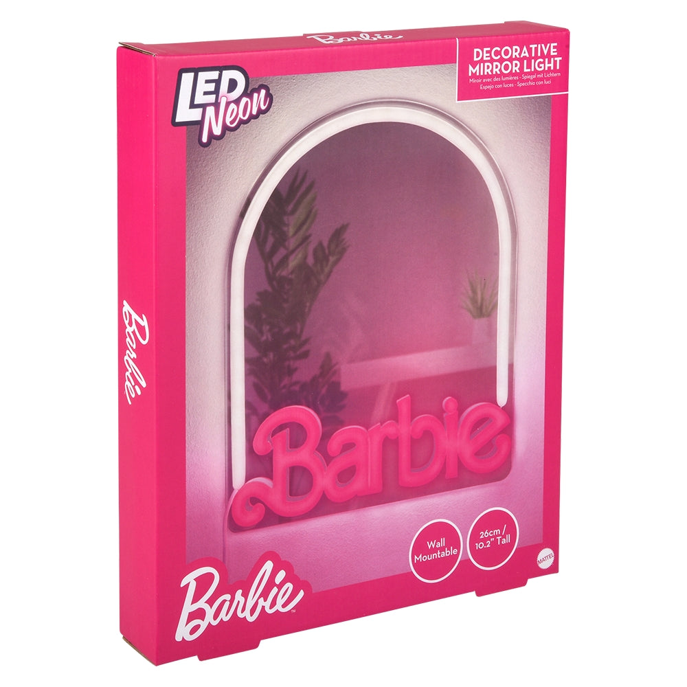 Barbie LED Neon Mirror Wall Mountable