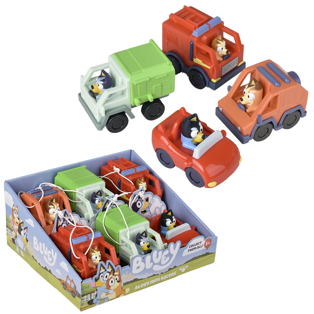 Bluey Mini Racer Assortment (1 DSP)
