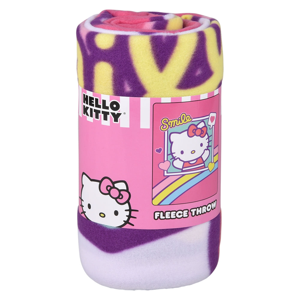 Hello Kitty Fleece Throw Blanket (1 PC)