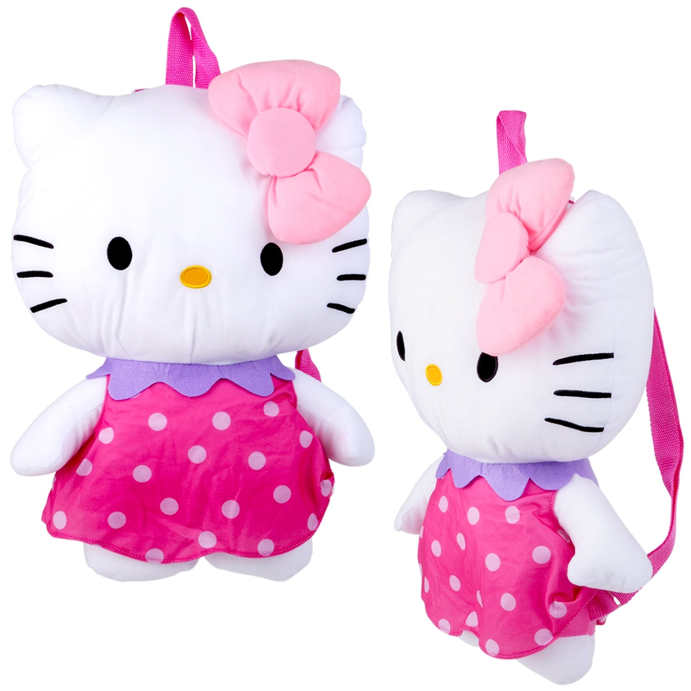 Hello Kitty Plush Backpack 16 in