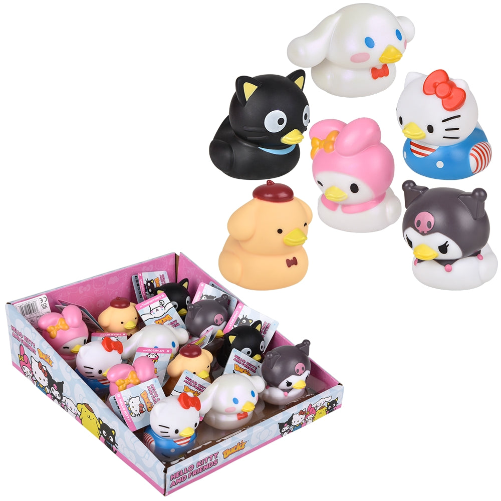 Hello Kitty Rubber Duckz 3" (1 DSP)