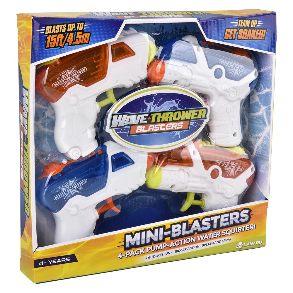 Mini Water Blasters 4ct