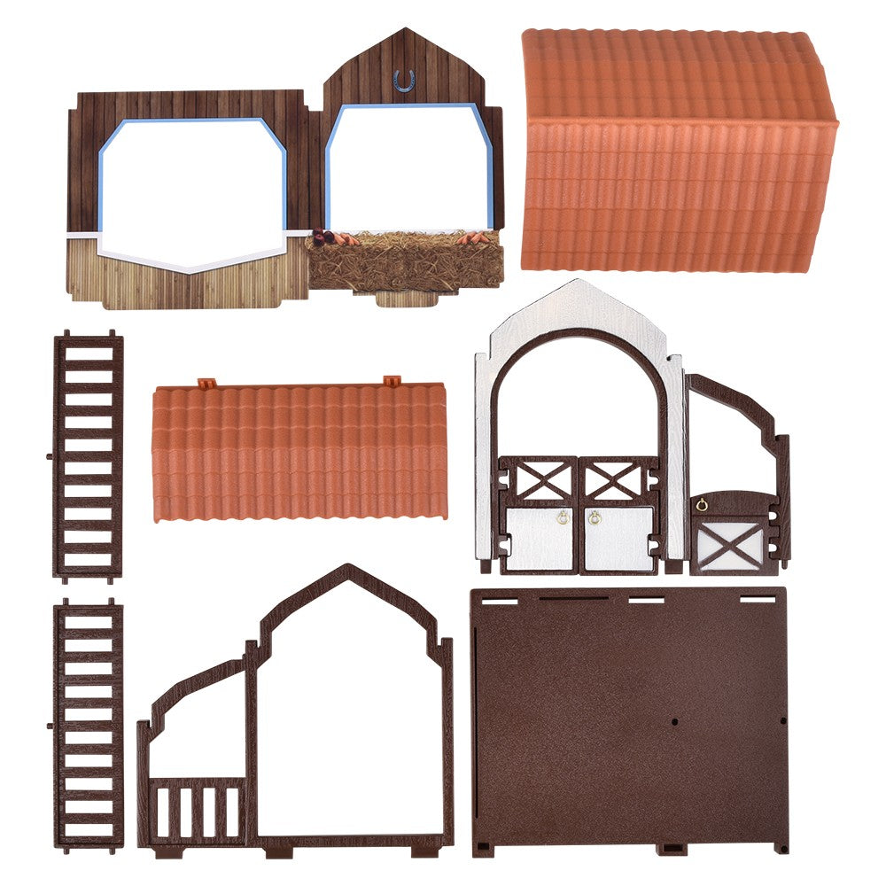 Horse Stable Build-A-Stable Playset