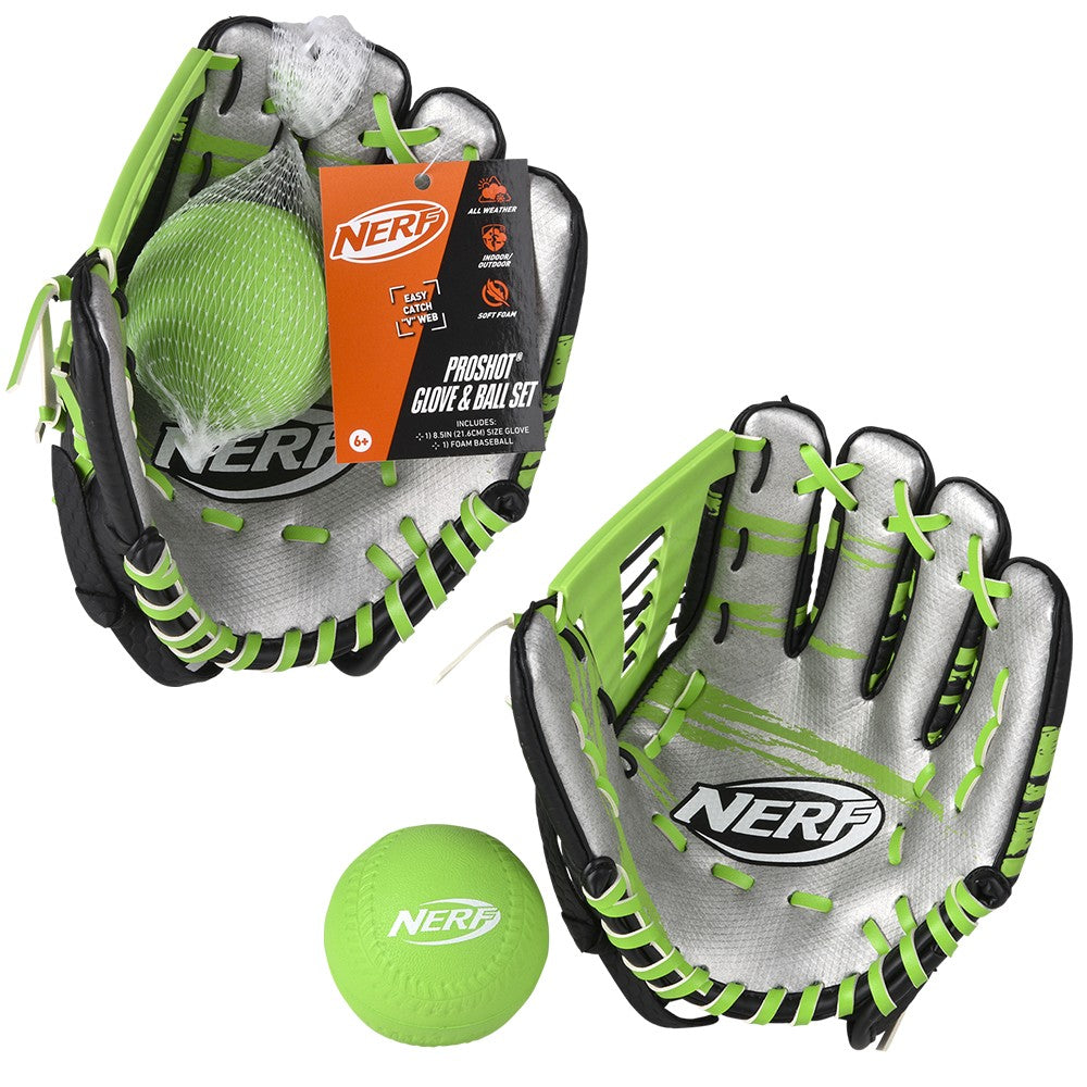Foam Glove & Ball Set