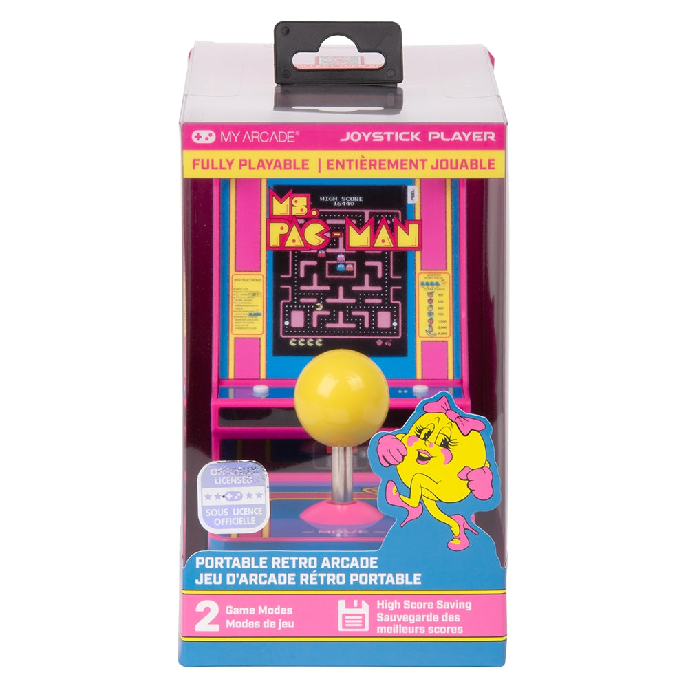Ms. Pac-Man Retro Arcade Mini Player