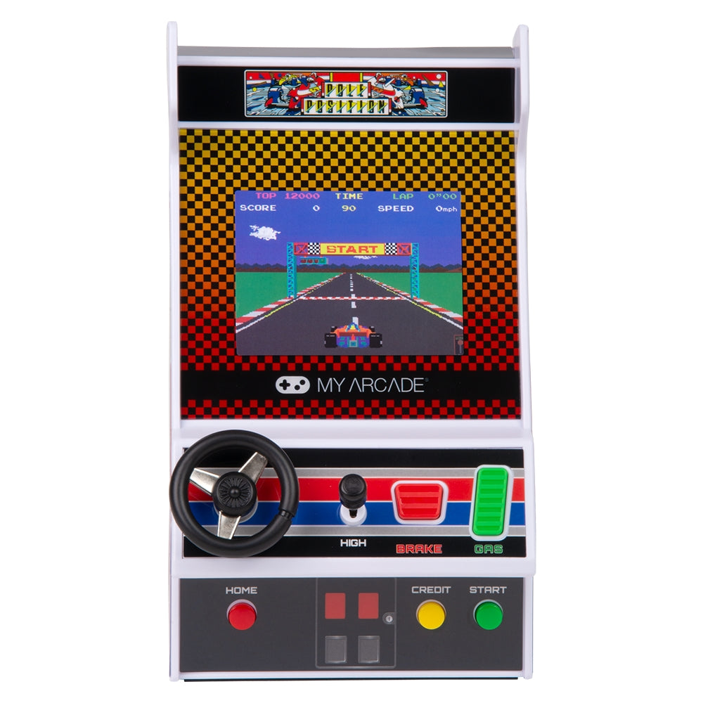 Retro Arcade Racing Player Pole Position Game