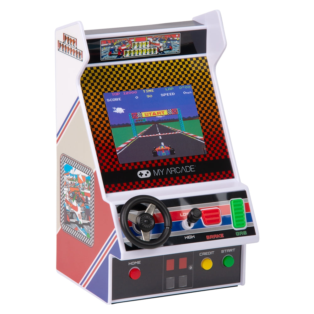 Retro Arcade Racing Player Pole Position Game