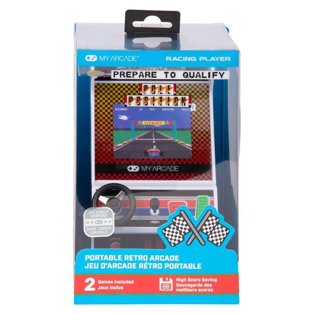 Retro Arcade Racing Player Pole Position Game