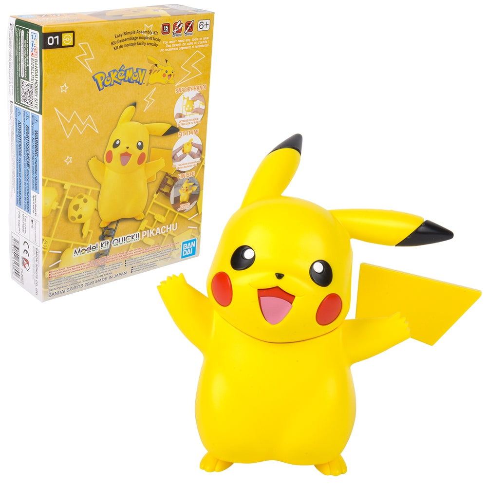Pokemon Pikachu Quick Model Kit