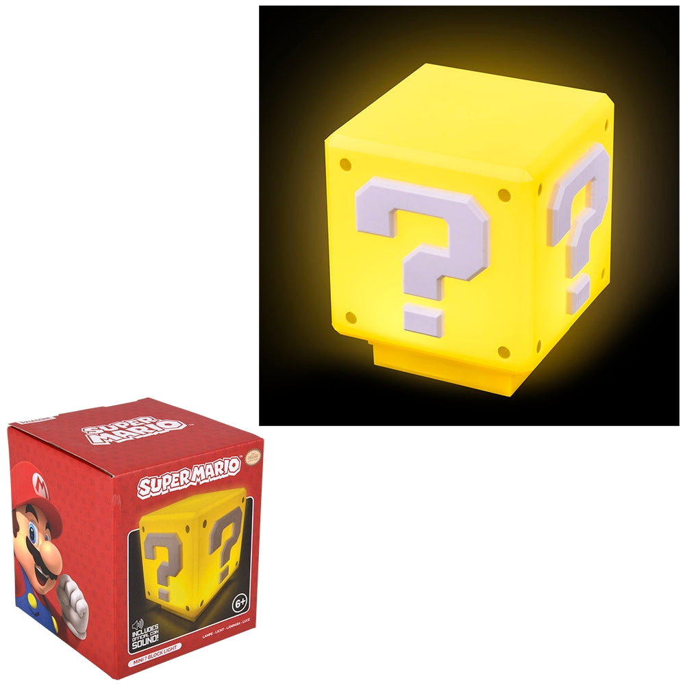 Super Mario Mini Question Block Light