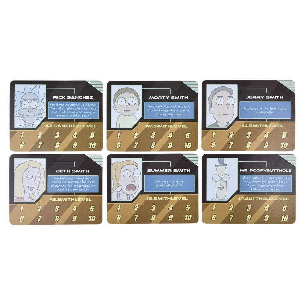 Rick and Morty Munchkin Card Game