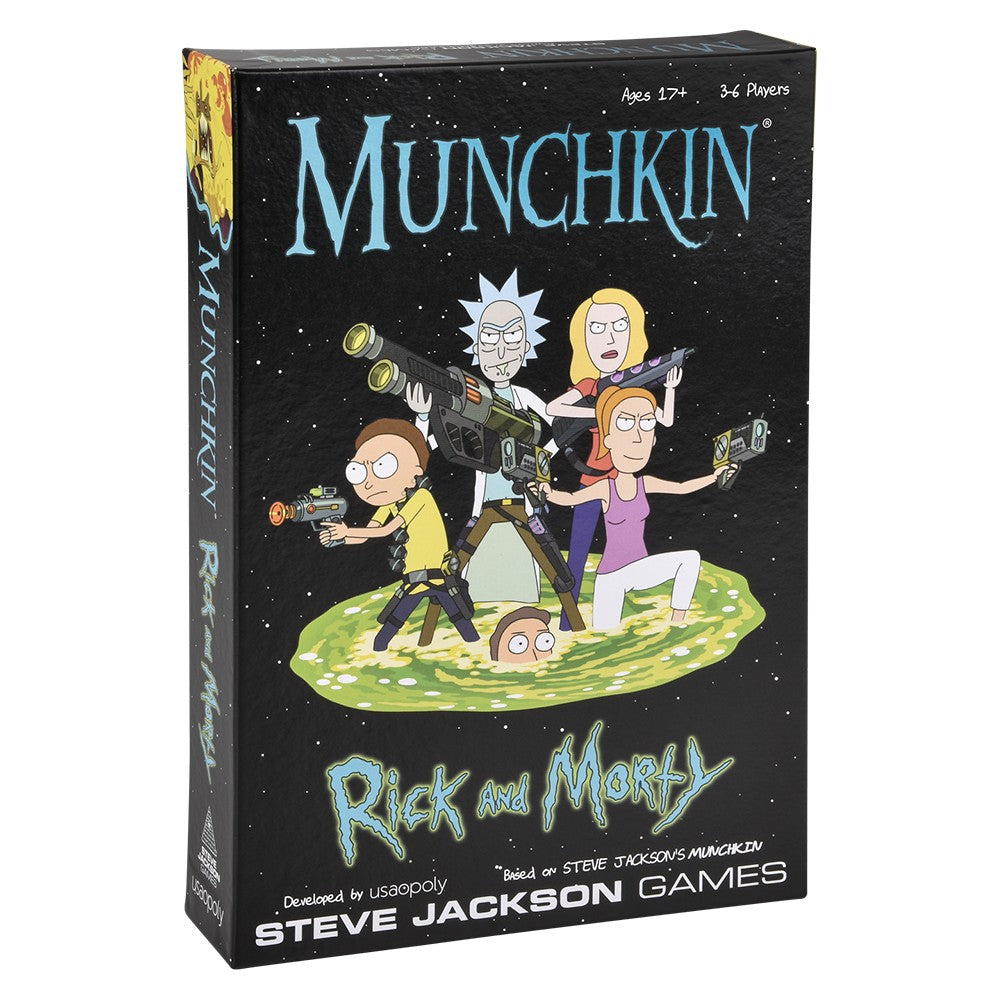 Rick and Morty Munchkin Card Game