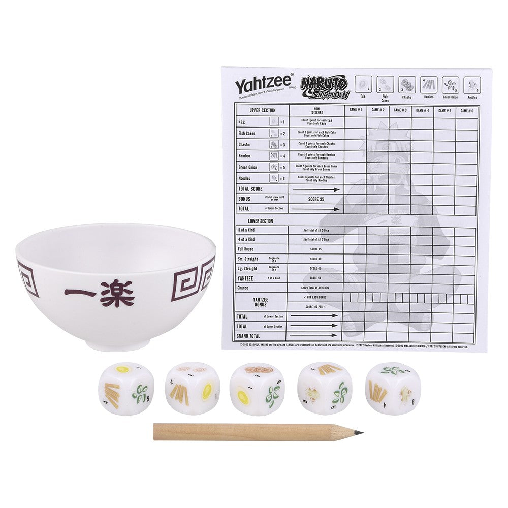 Naruto Yahtzee Game