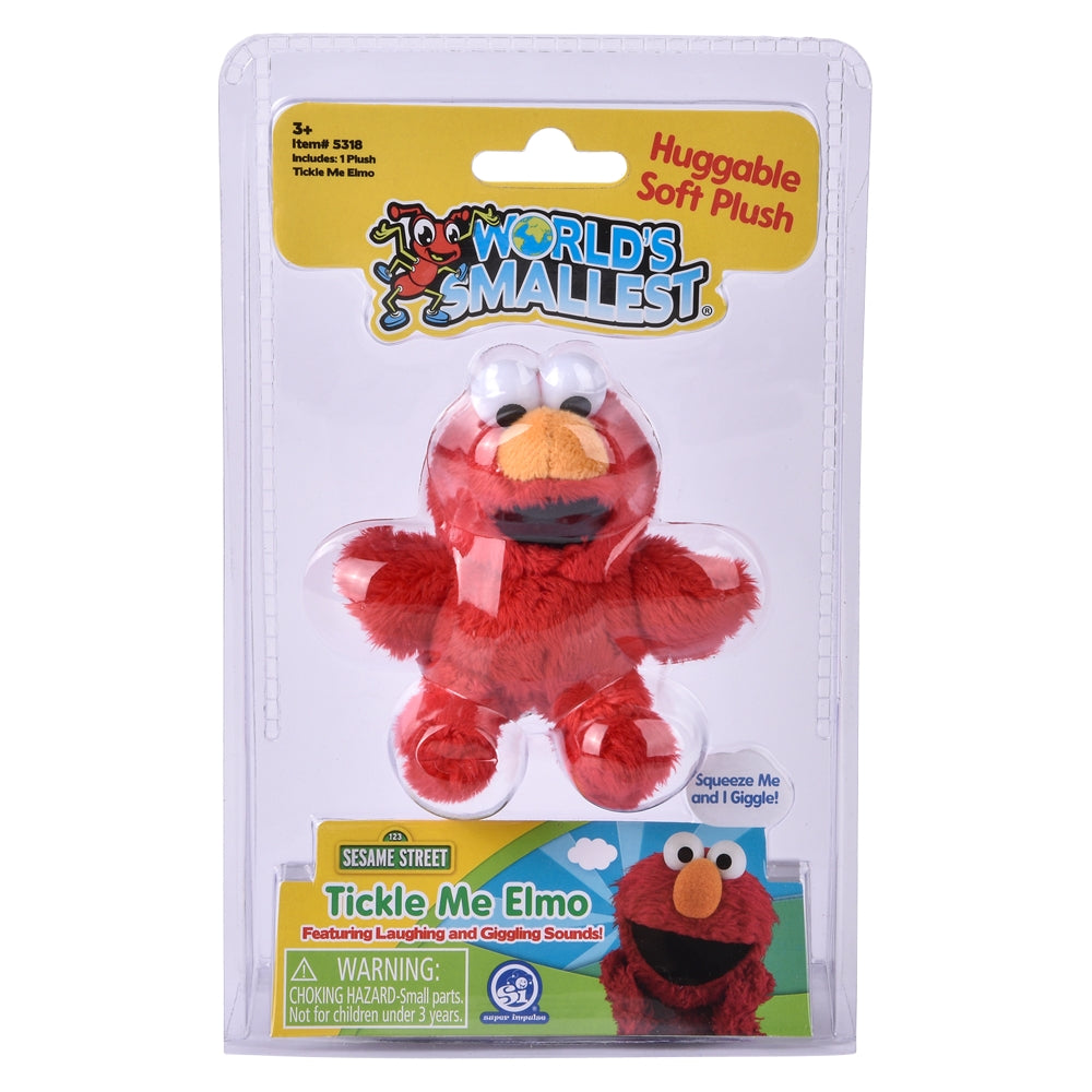 World's Smallest Tickle Me Elmo