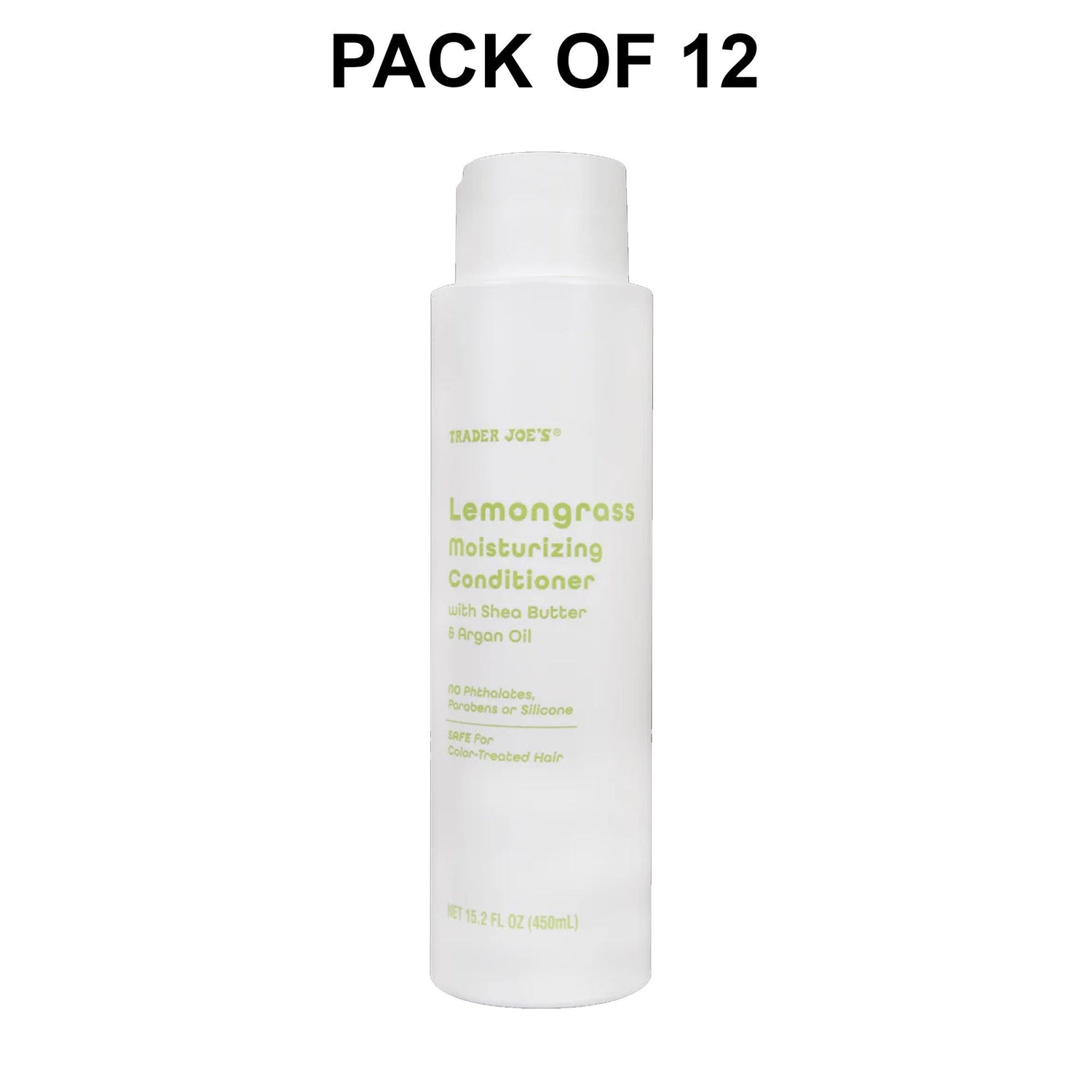 Trader Joe’s Lemongrass Moisturizing Conditioner | Safe for Colored Hair | 15.2 Fl Oz
