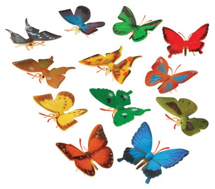 Mini Butterflies for Themed Parties Goody Bags and School Carnival Prizes