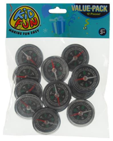 Magnetic Compasses for Party Favours Birthday Celebrations and Carnival Prizes