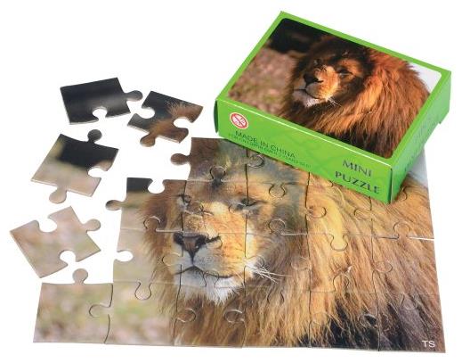Fun Mini Wild Animal Puzzles for Kids Birthday Parties and Educational Play Activities