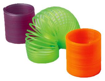 Colorful Mini Neon Springs for Kids Party Favors and Carnival Theme Decorations