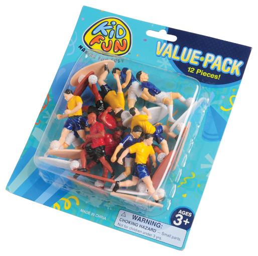 Soccer Player Figures for Themed Parties Birthdays and Pretend Play Events