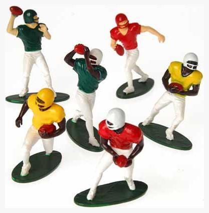 Football Player Figures for Birthday Parties Celebrations and Themed Events for Kids