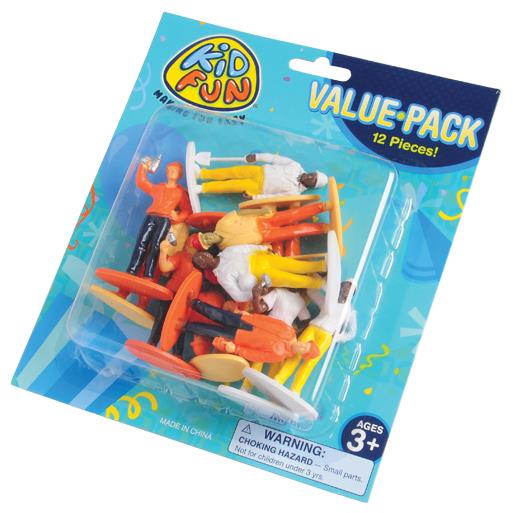 Economical Construction Workers Toy Figures for Birthday Party Favors and Creative Play