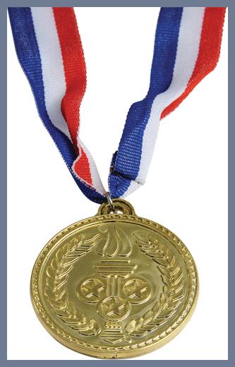 Gold Medals Set of 12 for Events School Competitions and Prize Giving Ceremonies