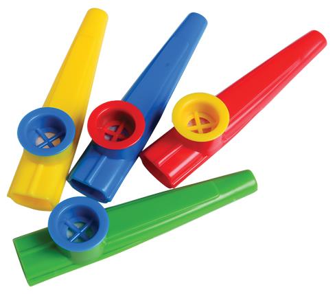 Colorful Kazoos Set of 12 Ideal for Birthday Parties and Festive Events