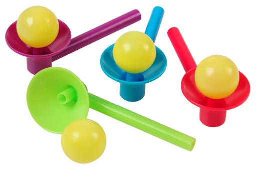 Fun Blow Cup And Ball Game Set for Kids Birthday Parties Playtime and Carnival Fun